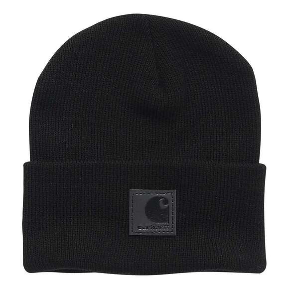 NWT Carhartt Kids' Knit Beanie Watch Hat – Black, Youth Size, Warm & Soft - Picture 1 of 1